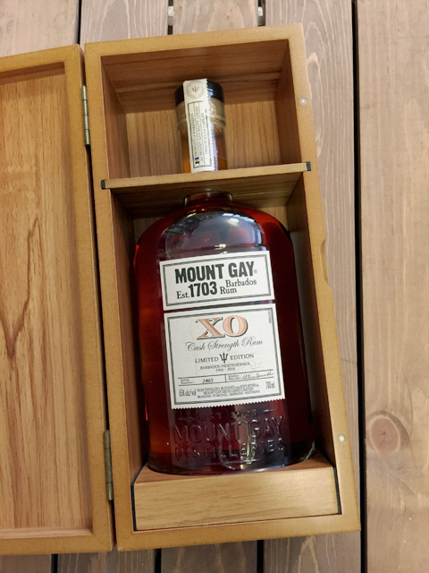 Mount Gay Cask Strength XO Rum